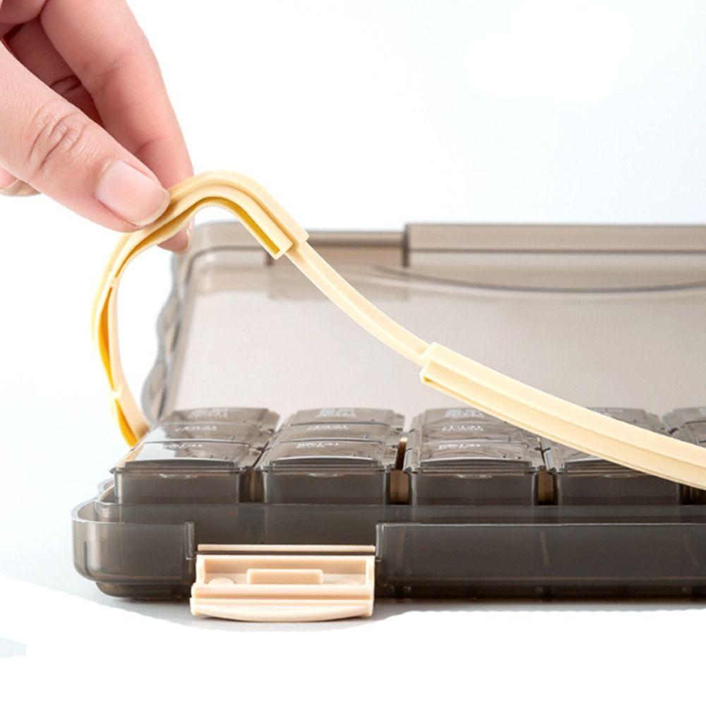 Влагостойкая портативная аптечка, ящик для хранения таблеток, органайзер, дозатор, футляр для таблеток для путешествий