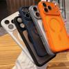 Чехол для iPhone 17 для 16 Pro Max: Магнитный, Приятный на ощупь, Стеклянная линза, Точные вырезы, Защита от падений