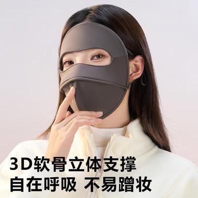 Женская зимняя теплая плюшевая маска для лица JingJingRS