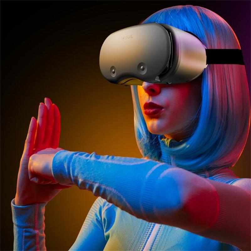 Оригинальный Vrgpro X7 VR коробка для 3d очков виртуальной реальности Vr Google картонный шлем для смартфона Ios Android 5-7 дюймов, беспроводной рокер