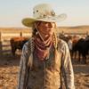 Embroidered Sun Protection Knight Hat Wide Brim Cowgirls Visor Cap  Horseback Riding