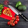 5-дюймовый нож Santoku vg10, японский кухонный нож из дамасской стали, 67-слойный кухонный нож шеф-повара