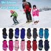 Waterproof Children Kids Long-sleeved Mitten Outdoor Riding Snow Snowboard Children Ski Gloves