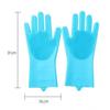 Pet cleaning supplies silicone hair removal gloves bathing gloves durable wear-resistant waterproof rubber gloves