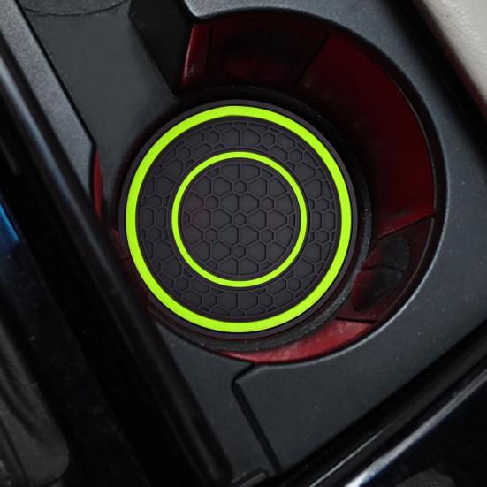 2 шт. автомобильные подставки под стаканы термостойкие нескользящие водонепроницаемые канавки универсальный держатель для стаканов аксессуары для салона автомобиля