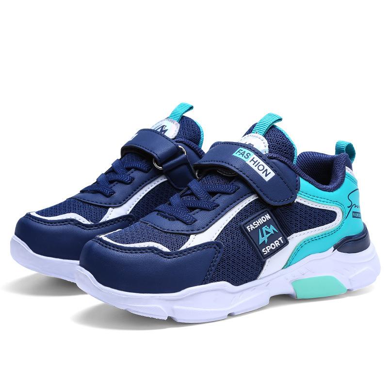 1910 Outdoor Tourism Foreign Trade 2025 Classmates Autumn and Winter Boys Color Matching Running Shoes Children's Sports