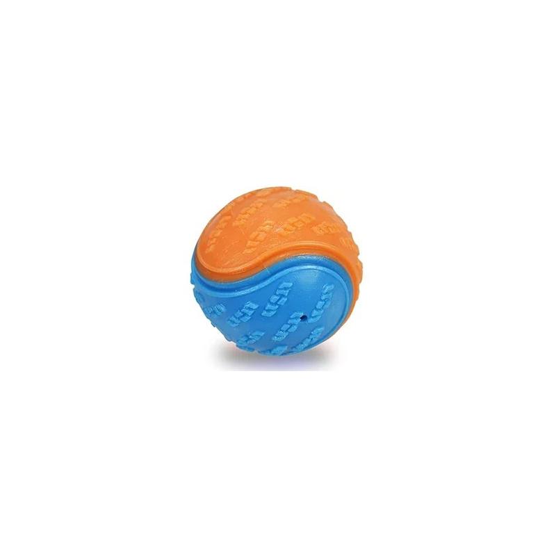 Pet Dog Toy Interactive Rubber Squeaky Ball Dog Toy Bite-resistant High Bounce Puppy Ball Interactive Playing for Dogs Toys