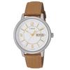 Watch Timex Chicago Day Date Chicago White Dial Brass Mineral Glass Quartz Japanese Movement 45MM America America Watch TW2V28900 Brown [TIMEX] Men's