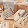 Freezing Storage Box Refrigerator Frozen Dumpling Multi-layer Wonton Box Household Dumpling Quick Freezing Fresh-keeping Box