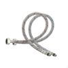 2Pcs 60cm Long Bathroom Kitchen Faucet Connector Braided Supply Hose Hoses for