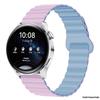 Двухцветный силиконовый ремешок с магнитной петлей 22 мм для часов Huawei GT4/GT5 и Samsung Watch4 Pro