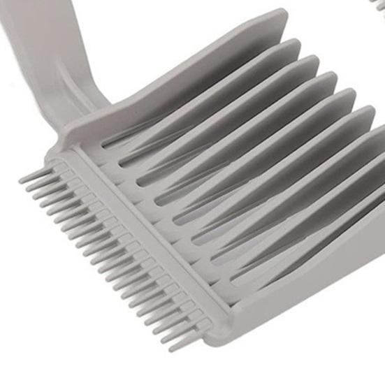 2Pcs Barber Fade Comb Anti-static Men Curved Blending Flat Top Hair Clipper Guide Haircut Comb Home Salon Professional Hairdresser Styling Comb