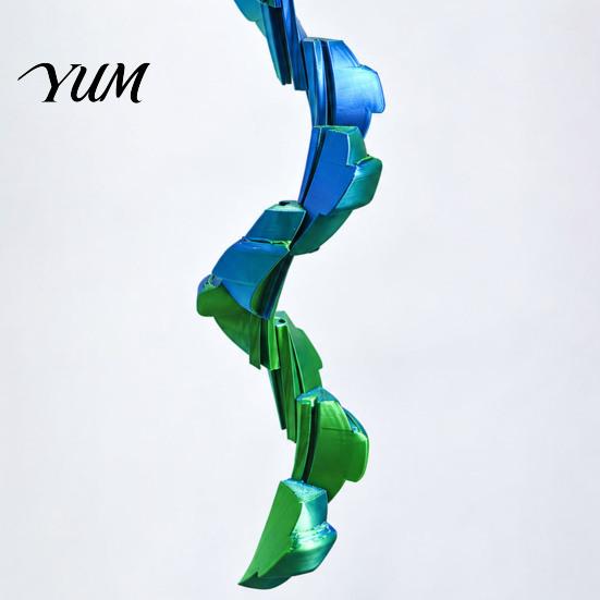 Smooth Expansion Fidget Telescopic Lollipop Toy, 3D Printed Retractable Snake Shape Flexible Stress Relief Toy Sensory for Relief, Creative