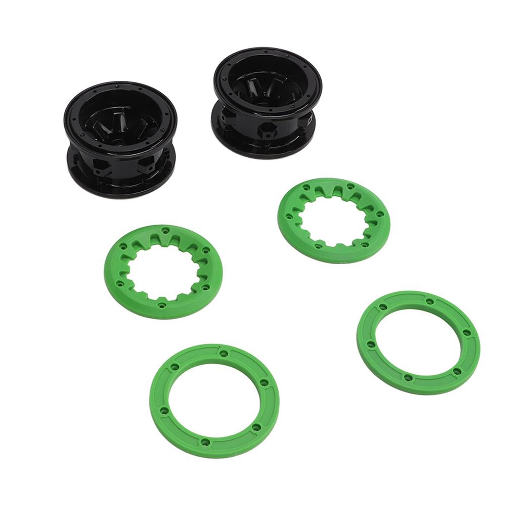 2 Sets RC Vehicle Tires Hubs Desert Off Road Vehicle Hex Wheel Hubs for ZD Racing DBX 10