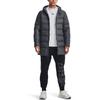 Under Armour Однотонный пуховик средней длины с капюшоном Мужская верхняя одежда Серый 1373663-012