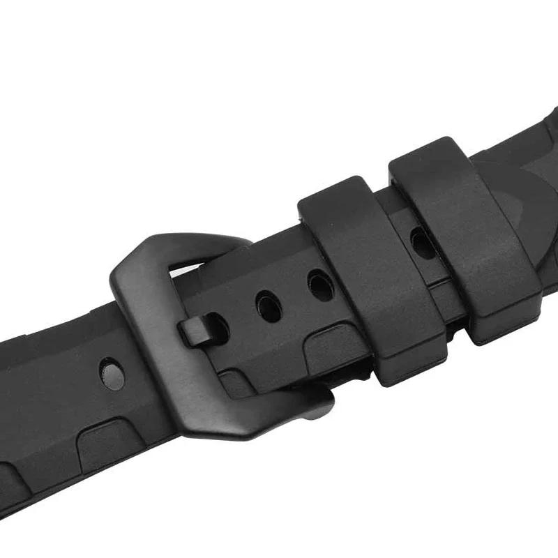 Для Panerai SUBMERSIBLE PAM 111 441 616 Ремешки для часов Мягкая силиконовая резина 22 мм 24 мм Мужские аксессуары для часов Ремешок