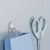 Transparent Strong Adhesive Mini Hook for Kitchen Door Bathroom Mirror Cabinet Jewelry Storage Non-Marking No Punching Required