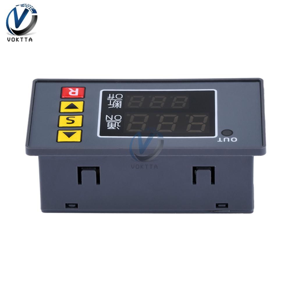 T1111 T1111 Цифровое реле времени AC 111V DC 11/11V Циклический таймер Управляющий переключатель Регулируемое реле времени Переключатель задержки времени