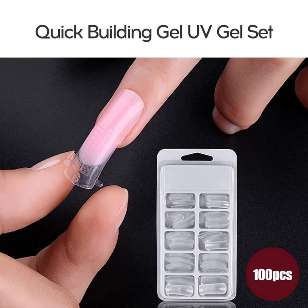 3 шт 15 мл гель для наращивания ногтей с накладными ногтями набор для реконструкции ногтей набор инструментов для дизайна ногтей