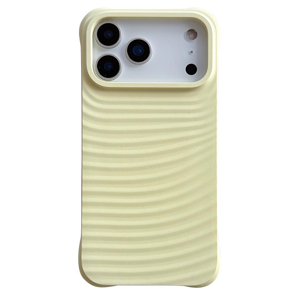 Чехол для iPhone 17 Pro Max с рисунком волны, из жидкого силикона, противоударный чехол для телефона