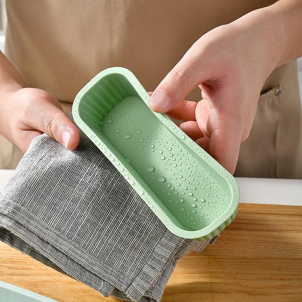 4Pcs Non-Stick Cake Mold Rectangular Toast Loaf Baking Tray  for Cake Bread