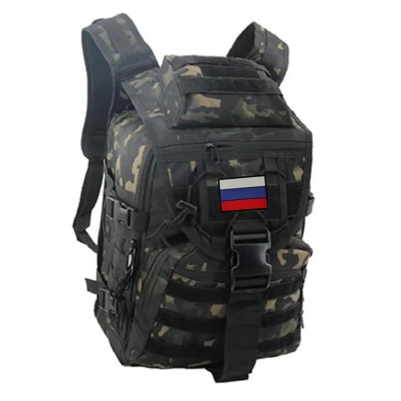 Тактический штурмовой рюкзак с системой Molle для активного отдыха, спорта, кемпинга, туризма, армейский рюкзак