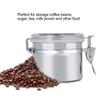 Банка для кофе Банка для хранения продуктов Банка для кофе из нержавеющей стали Банка для кофе Банка для хранения продуктов Контейнер для чая, сахара, сухого молока
