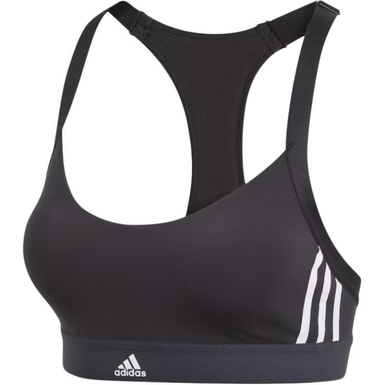 adidas Спортивный бюстгальтер Training All Me с влагоотводящими свойствами, мягкий, удобный, женское нижнее белье, черный DT2747