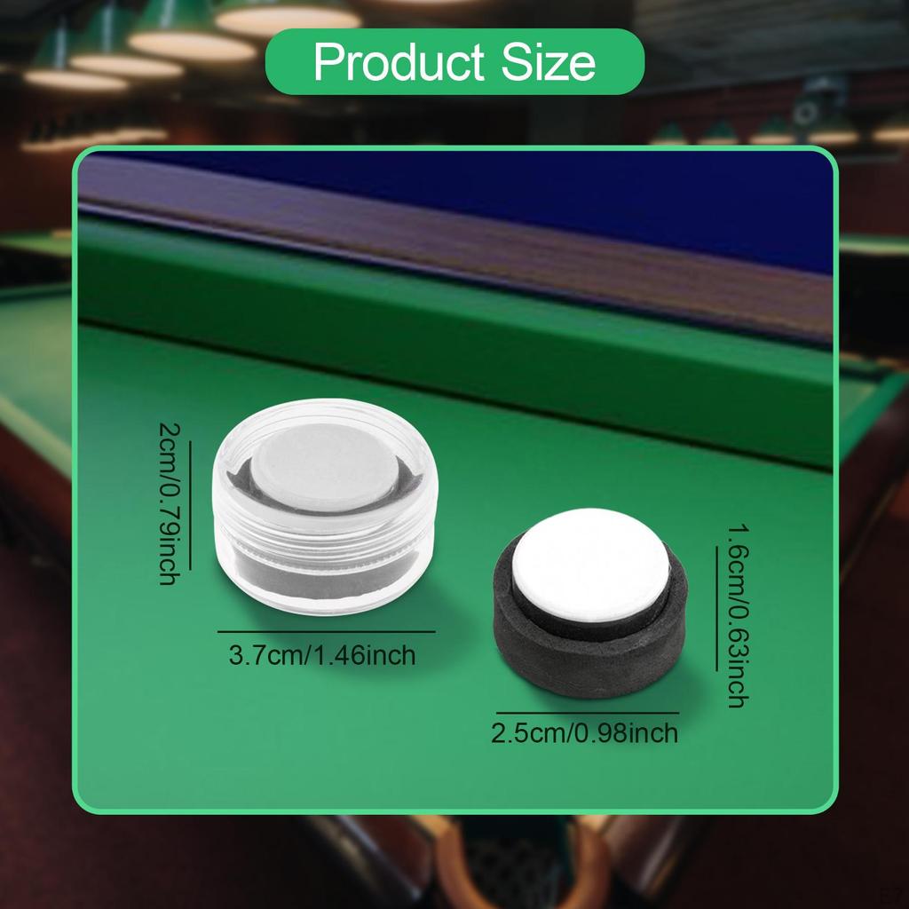 Аксессуары для бильярдного кия Мел для бильярдного кия Тонкая текстура Профессиональная практическая турнирная бильярдная палка