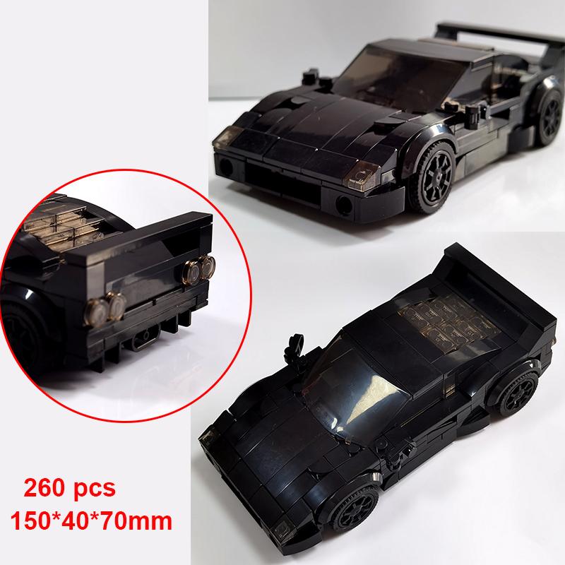 Технический Moc Car City Speed Champion Спортивный гоночный автомобиль Строительные блоки Кирпич Обучающие конструкторы Игрушки