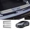 Car Rear Bumper Foot Plate Trunk Door Sill Guard Pedals Cover Protector Car Accessories For Toyota Prius 60 Series 2024 202 X4A6