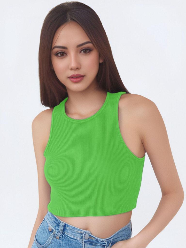 Женский быстросохнущий жилет для йоги без рукавов - закрытый фитнес-топ 