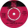 7-дюймовая пластинка ПЕТУЛА КЛАРК Don't Sleep In The Subway 7N17325 Pye Records 1967 Великобритания Поп Б/у