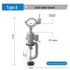 Многофункциональные вращающиеся тиски из алюминиевого сплава и держатель для электрической дрели Mini Hand Drill
