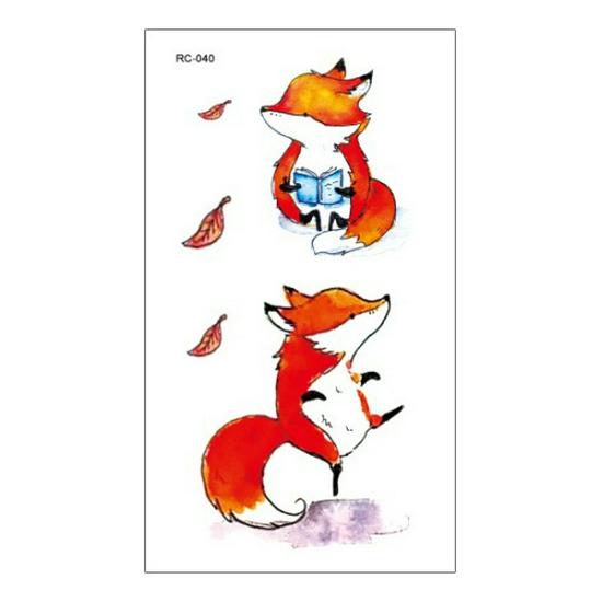 Водонепроницаемые цветные наклейки-татуировки для всех возрастов