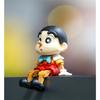 Anime Pinocchio Crayon Shin-chan Q Version Action Figure PVC Model Statue Toys Doll Car ornaments Collection Gifts