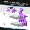 For Surron Light Bee X S L1E For Segway X160 X260 Extender Foot Peg Bracket Package Support Brace Adjustable Kick Stand Aluminum
