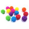 10Pcs 12mm Colorful Bayberry Beads Round Loose Spacer Beads Fit Europe Beads for Jewelry Making