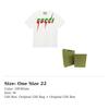 GUCCI Men's Cotton Blade T-shirt White 565806-XJAZY-9037