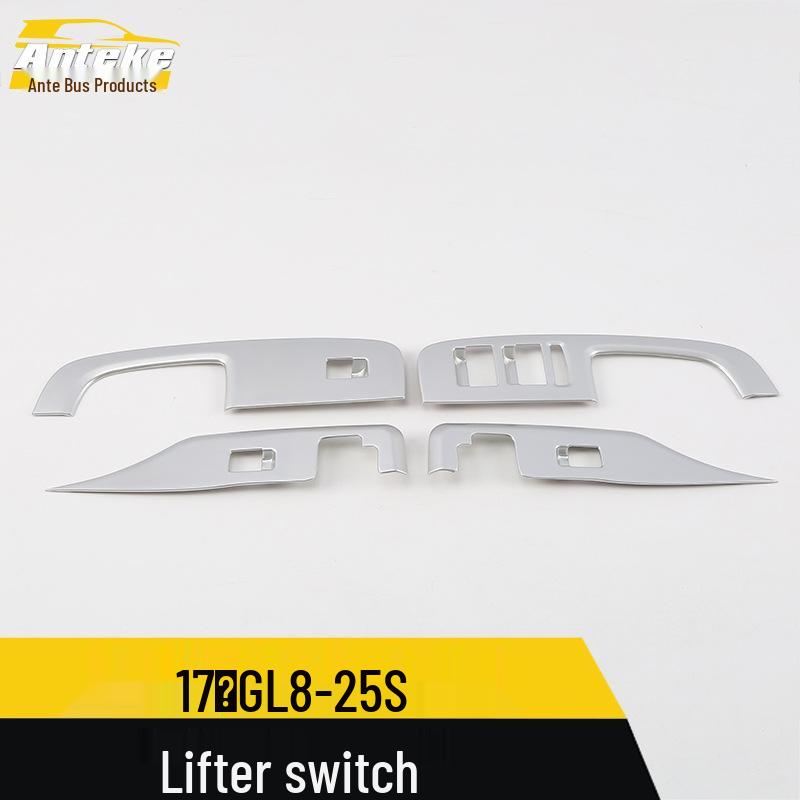 GL8-25S Lifter Switch Decorative Frame & Window Glass Switch Sequin for 17 Models