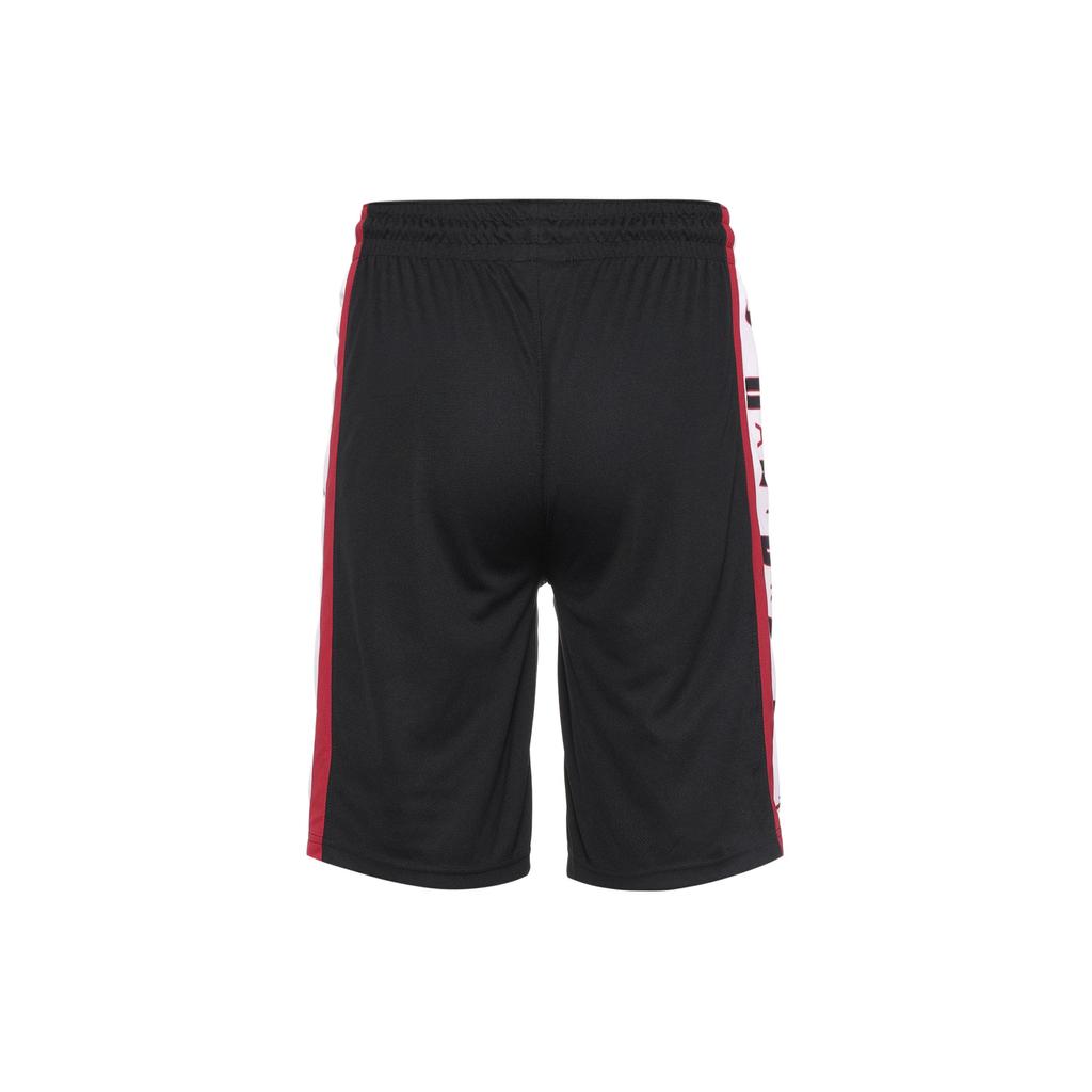 Air Jordan Rise Big Devil Баскетбольные спортивные шорты из полиэстера с завязками с надписью Мужские штаны черные CJ9674-010