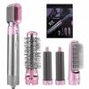 5-in-1 Hot Air Comb Automatic Curling Iron Curling Straight Dual-use Multi-function Hair Styling Comb Electric Blow Drying