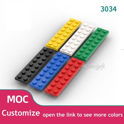 200 шт. Пластина 3034 2x8 Кирпичи Коллекции Оптом Модульные GBC Игрушки Для Технических Наборов MOC Совместимые DIY Подарки Строительные Блоки