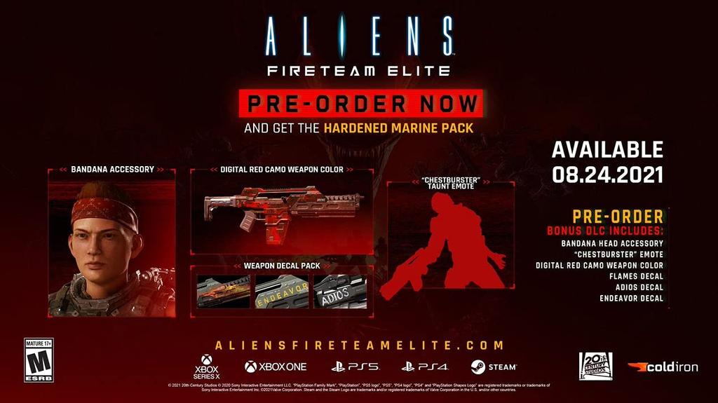 Aliens Fireteam Elite North PS4 (Imported America) -