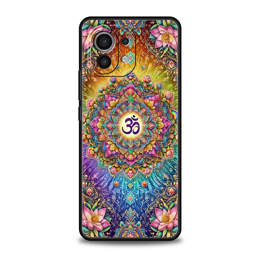 Indian Pattern Mandala Phone Case Cover for Xiaomi Mi 15 14 13 12 11 Ultra 14T 13T 12T 11T 10T Pro Lite 5G Shockproof Soft TPU