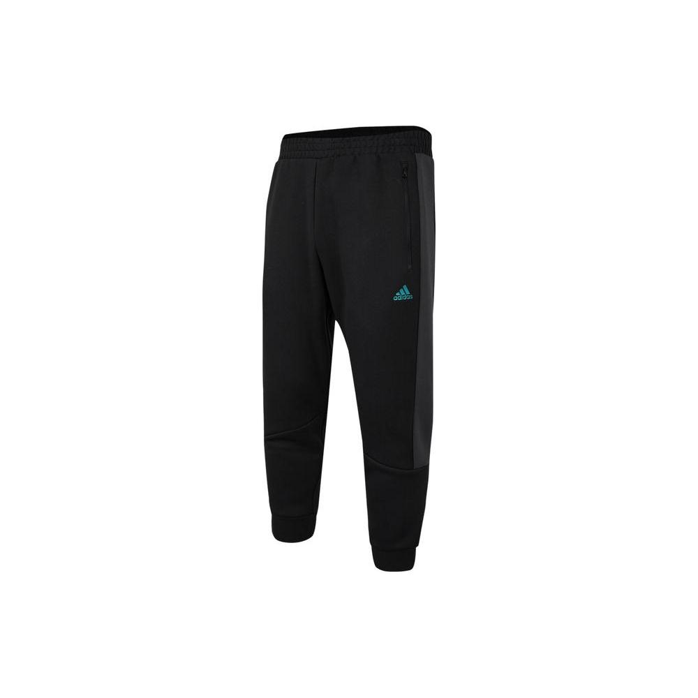 adidas Трикотажные брюки мужские черные HM2986