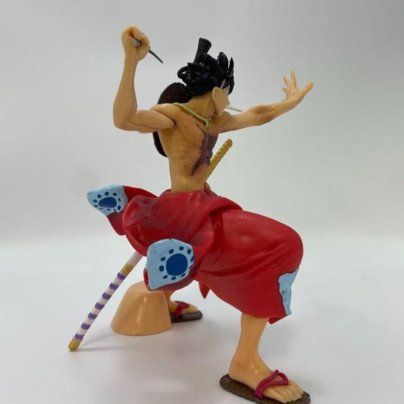 Новые Фигурки Luffy из One Piece и Страны Кимоно Модели Фигурки Аксессуары Подарки на День Рождения Креативные Аниме Игрушки