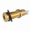Electric Bass Guitar Straight Ribbed Tube Output Jacks Cylinder Input Kack Socket Guitar Parts