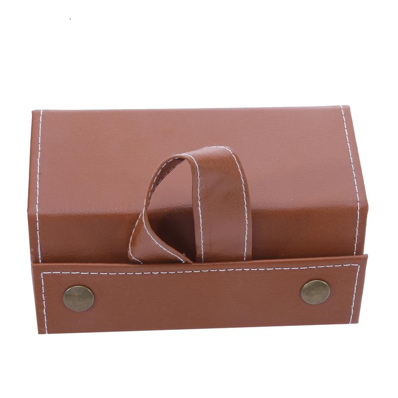 Портативный складной органайзер для очков с 3/5 отделениями для путешествий, солнцезащитные очки из искусственной кожи