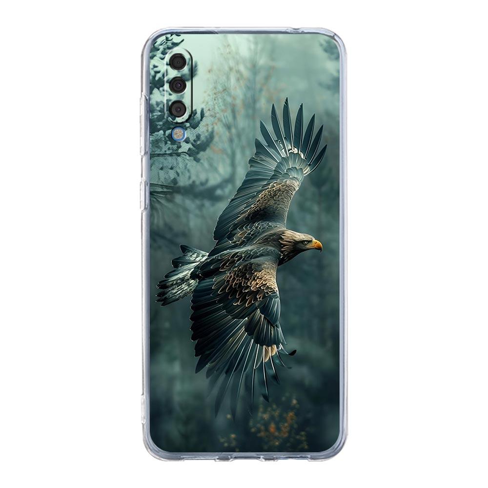 Чехол для телефона Samsung A56 A36 A26 A16 A14 A12 A22 A32 5G A34 A42 A52 A54 A50 A70 A72 A40 A20E A20S A04S A06 Крышка Орел